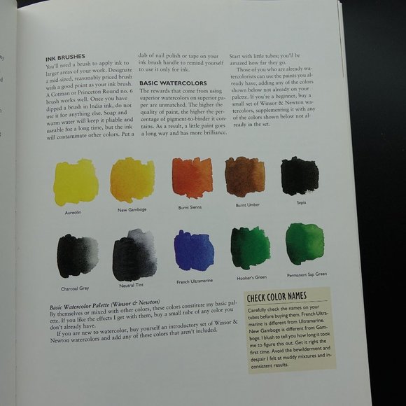 Artists Book, Paint Radiant Realism in Watercolor, Ink & Colored Pencil, by Suee - Picture 3 of 7